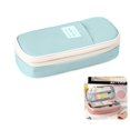 thumbnail image 1 of Large Storage Pencil Case Pen Bag with Zipper Big Capacity Pouch Organizer for Office Travel Holder Box, 1 of 6