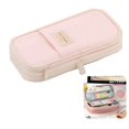 thumbnail image 1 of Large Storage Pencil Case Pen Bag with Zipper Big Capacity Pouch Organizer for Office Travel Holder Box, 1 of 6
