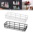 thumbnail image 1 of Large Storage Rack,BESTOYARD Shelf Metal Shelves Shampoo Holder Meatl Wall Shower Organizer Wire Wall Shelving Halloween Decor Wire Tier Wall Mounted Hanging No Punching Storage Rack, 1 of 9