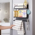 thumbnail image 1 of YSKING Refrigerator Storage Rack, Heavy Duty, Black, 1 of 9