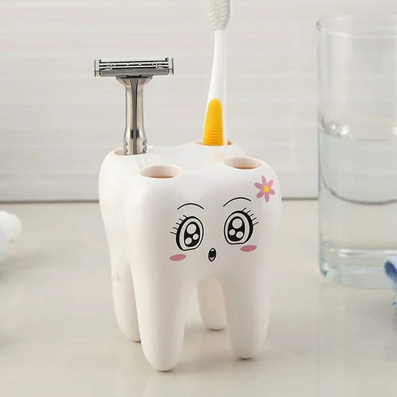 Large Storage Rack,Ware Sanitary Holder Cartoon Toothbrush Holder Toothbrush Bathroom Products
