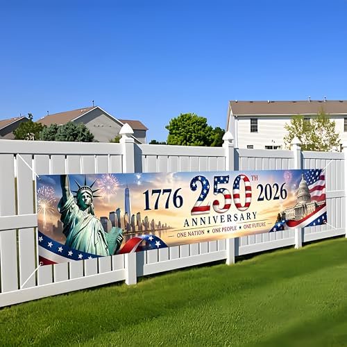 Large Sublimation Banner blank 250 Anniversary Usa Flag For Outdoor Indoor Yard Garden Porch Lawn 47.211.8 in