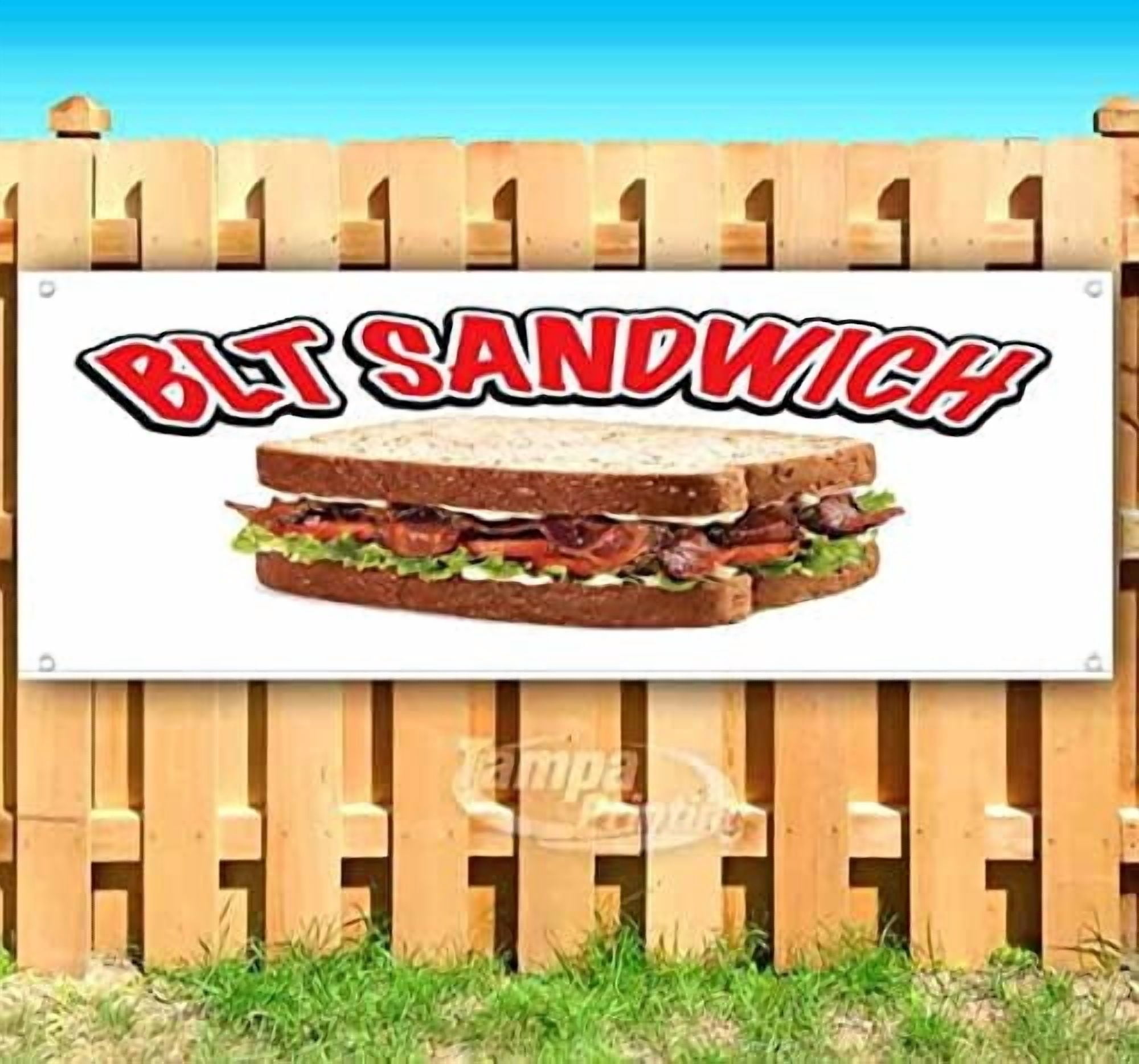 Background Booth Simple Large Sublimation Banner blank Blt Sandwich 13 Oz Decorations Photo ...
