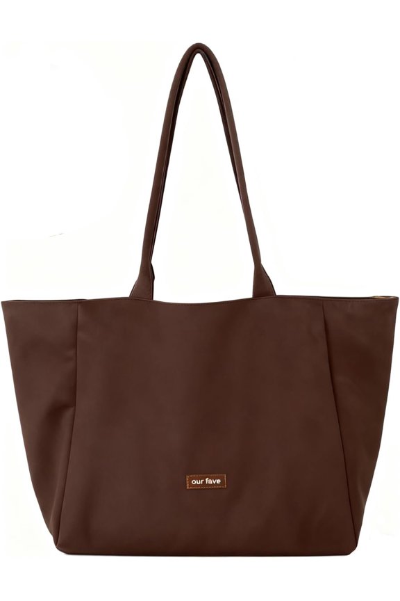 Large Suede Bags For Women Brown Bucket Bag Suede Purse Slouchy Bag Faux Suede Tote Bag Reversible Suede Bags