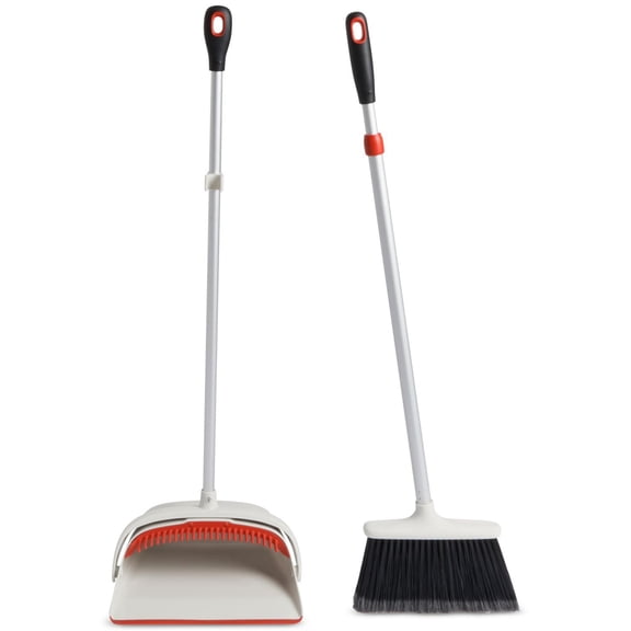 Large Sweep Set with Extendable Broom for Easy Floor Cleaning