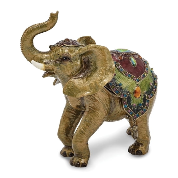 Large Taj Mahal Elephant Trinket Box