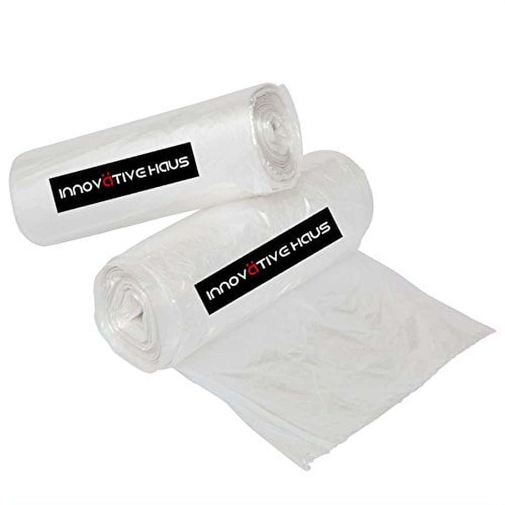 Large Tall Kitchen Wastebasket Liners Clear Strong Garbage Bags 13