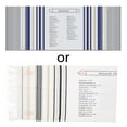 thumbnail image 1 of Large Tallit Prayer Shawl with English Words Soft Tallit Prayer Shawl 71x20 Inch Spiritual Gift for Men & Women, 1 of 9