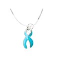 thumbnail image 1 of Large Teal Ribbon Necklaces, 1 of 3