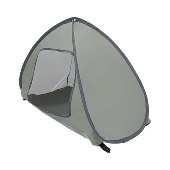 Large Tent for Pets Large Dog Tent for Beach, Portable Sun Shade Shelter for Medium Large Dogs, Animals Sun Canopy for Camping and Outdoor Backyard, Pet Tent for Travel (Grey)