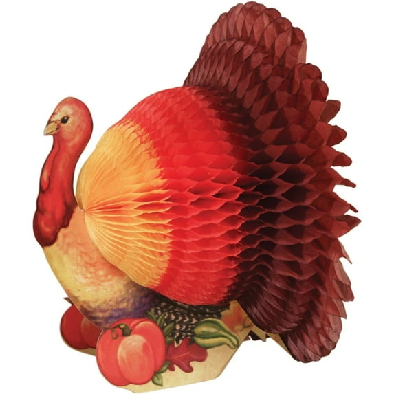 Large Thanksgiving Turkey Centerpiece, 1 pack