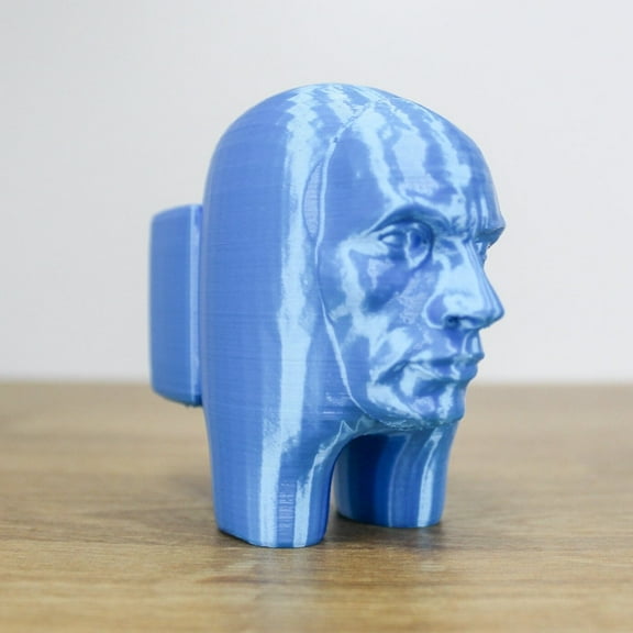 Clever Contraption Large Dwayne Johnson Among Us Figurine – The Rock Parody Statue, Black PLA