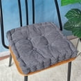 thumbnail image 1 of Large Thick Soft Chair Pads,Square Floor Pillows,Comfortable Corduroy Seat Cushion,Non-slip Machine Washable Dining Chair Cushions for Indoor,Dining Living Room,Kitchen,Office Chair,Travel, 1 of 1