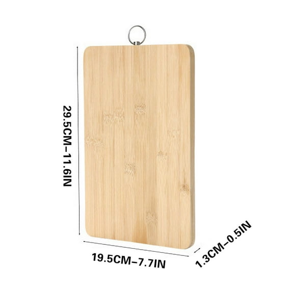Large Thick Wooden Cutting Board with Handles | Non-Slip Feet | Multipurpose Kitchen Chopping Board for Meat, Fruits, Vegetables | Serving Tray & Cheese Board (1PC)