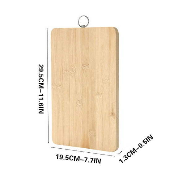 Large Thick Wooden Cutting Board with Handles | Non-Slip Feet | Multipurpose Kitchen Chopping Board for Meat, Fruits, Vegetables | Serving Tray & Cheese Board (1PC)