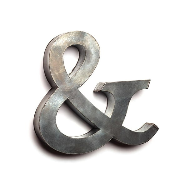 Large Tin Letters