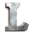 thumbnail image 1 of Large Tin Letters, 1 of 2