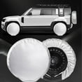 thumbnail image 1 of Large Tire Cover for Cars, RVs & Trailers | Spare Wheel Cover | Waterproof & Sun Protection Tyre Cover for Outdoor Storage | Fits Tires Up to 78cm/30.7in | Heavy-Duty Polyester Fabric, 1 of 6