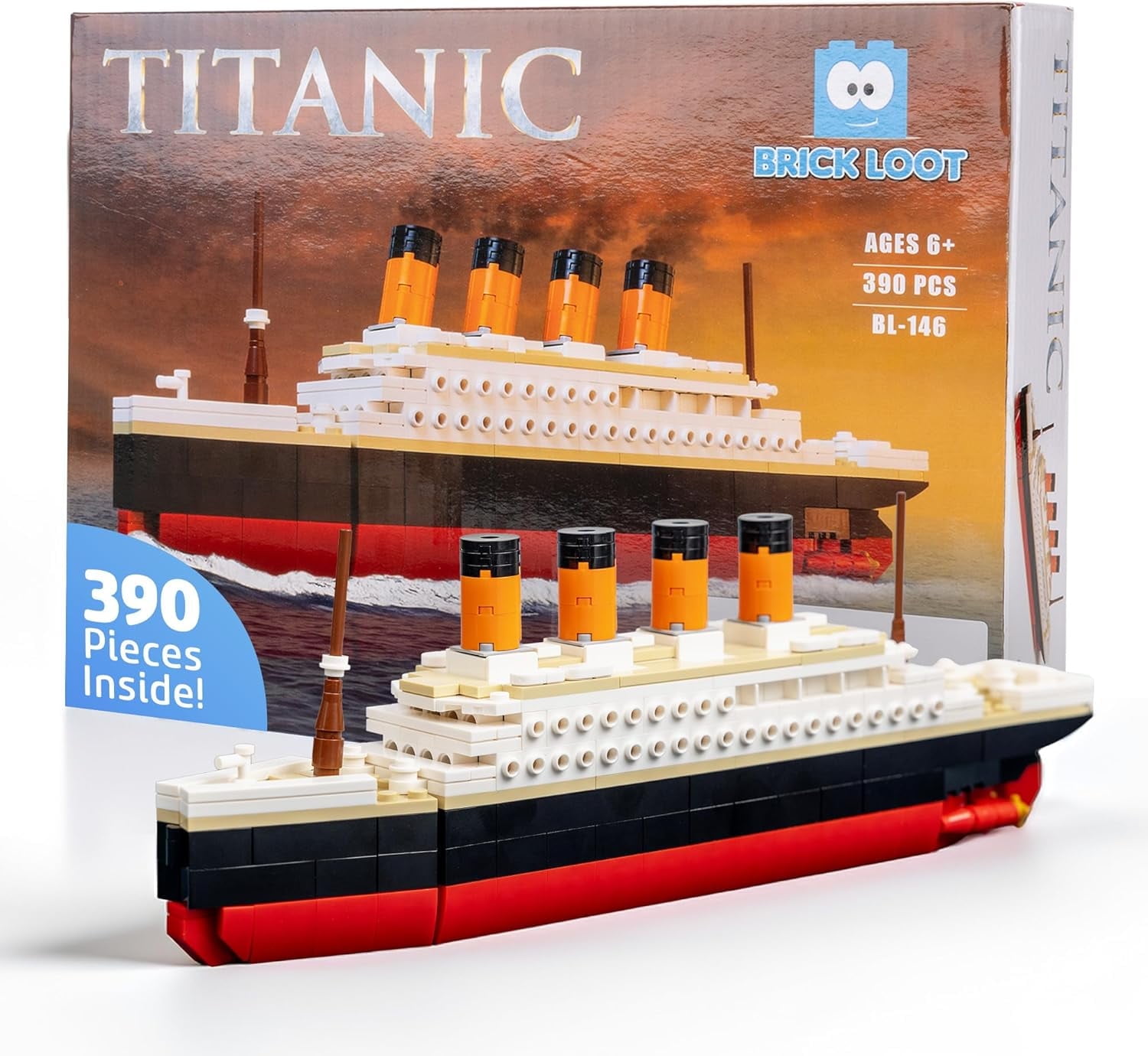 titanic lego
