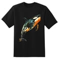 thumbnail image 1 of Large Tops For Men GraphicAnimals (2) Printed Tees Summer Everyday Short-Sleeved T Shirts Black or White XS-5XL, 1 of 5