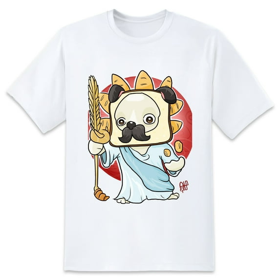 Large Tops For Men GraphicDog (2) Printed Tees Summer Everyday Short-Sleeved T Shirts Black or White XS-5XL
