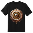 thumbnail image 1 of Large Tops For Men GraphicMechanical (17) Printed Tees Summer Everyday Short-Sleeved T Shirts Black or White XS-5XL, 1 of 1