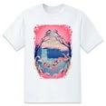 thumbnail image 1 of Large Tops For Men GraphicNature Printed Tees Summer Everyday Short-Sleeved T Shirts Black or White XS-5XL, 1 of 1