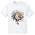 thumbnail image 1 of Large Tops For Men GraphicSkull Printed Tees Summer Everyday Short-Sleeved T Shirts Black or White XS-5XL, 1 of 1