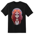 thumbnail image 1 of Large Tops For Men GraphicSkull Printed Tees Summer Everyday Short-Sleeved T Shirts Black or White XS-5XL, 1 of 5