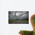 thumbnail image 1 of Large Tornado over Road Wall Mural Decal Sticker, Wallmonkeys Peel & Stick Vinyl Graphic (18 in W x 11 in H, 1 of 4
