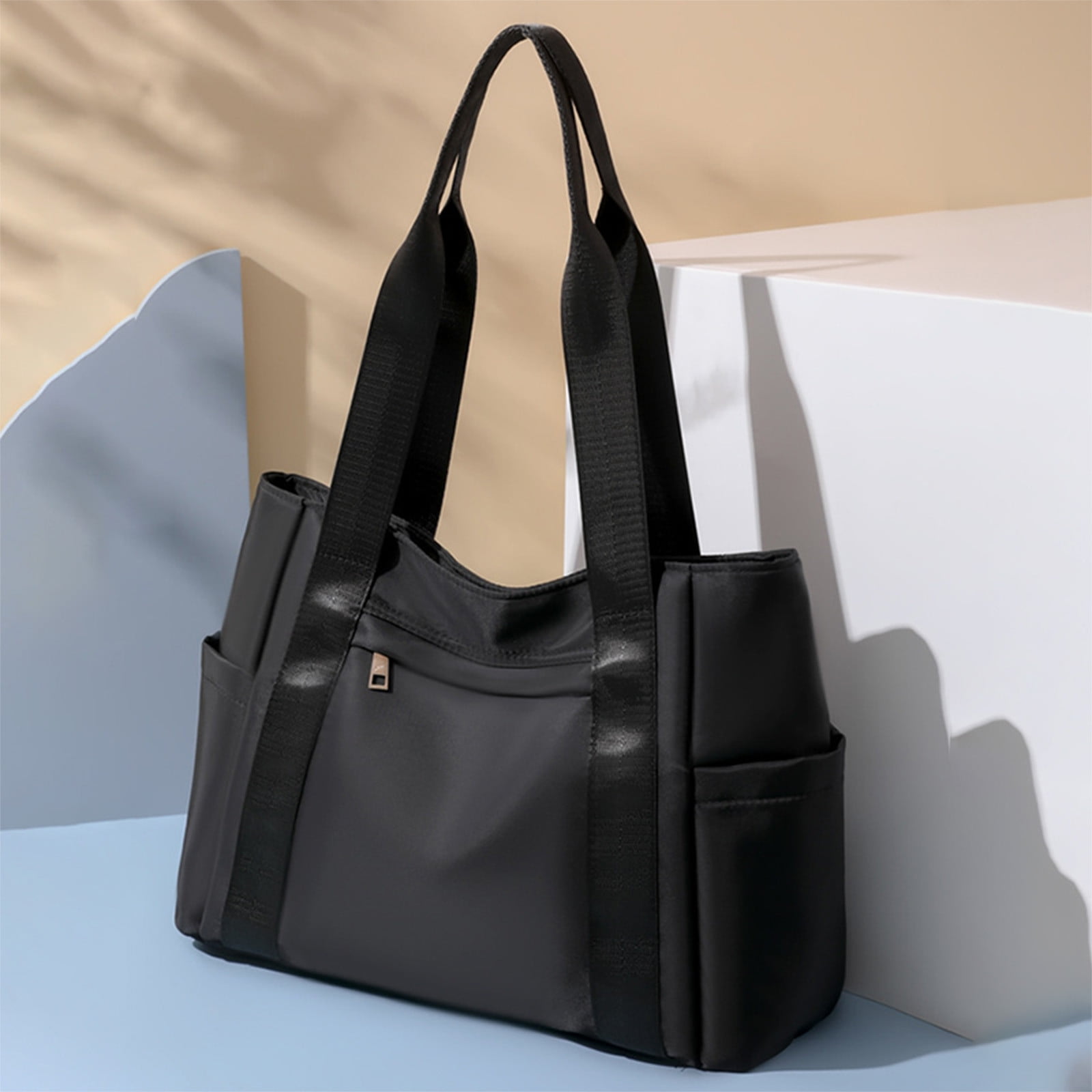 Large Tote Bags for Women 15 Inch Laptop Bag Lightweight Canvas Professional Work Briefcase