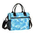 thumbnail image 1 of Large Tote Lunch Bag - Multi-Compartment Waterproof Portable Thermal Food Bag for Commute, Office & Picnic Outings. Light Blue, 1 of 6