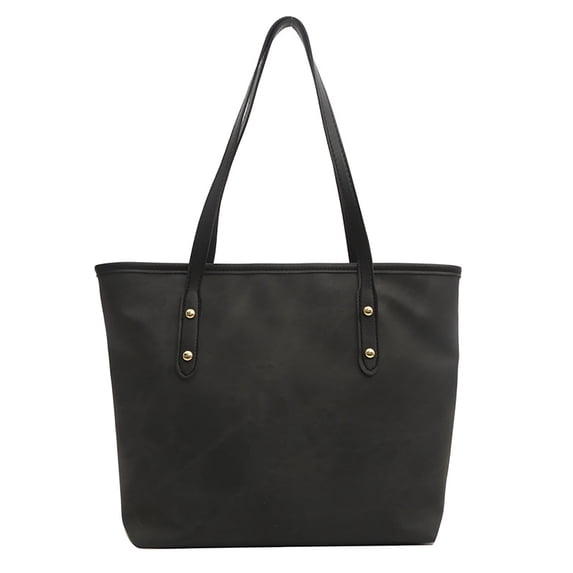 Large Tote Pouch for Women 26.5 in x 26.5 in x 12.5 in Polyester Shoulder Pouch with Zippered Pockets for Work Travel Shopping