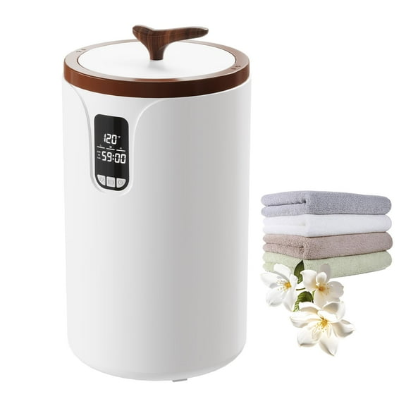 Large Towel Warmer for Bathroom,20L Heated Towel Warmers Bucket with Timer Function,Temperature Adjustable,LED Display,Auto Shut Off,Heated Hot Towel Warmer for Towels,Bathrobes,Blankets