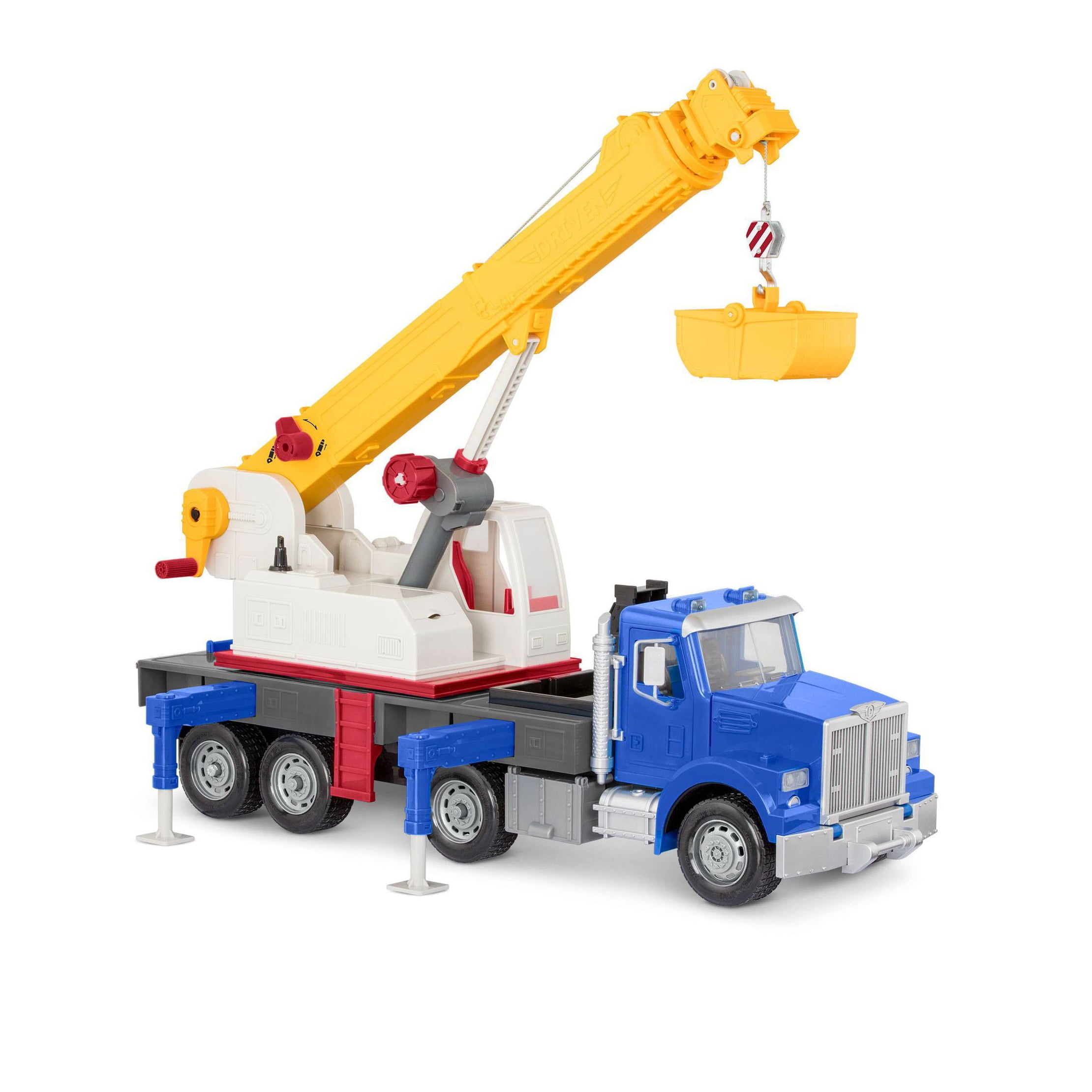 Large Toy Truck with Movable Parts – Jumbo Crane Truck