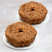 Large Traditional Cinnamon Walnut Coffee Cake Buy One Get One 1/2 off - 3.1 lbs (2 Cakes)
