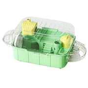 Large Transparent Double-Layer Hamster Cage with Ventilation
