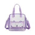 thumbnail image 1 of Large Transparent PVC Carry Bag For Pool Gear Gym Essential And Short Trip Ergonomic Handle And Shoulder Strap, 1 of 20