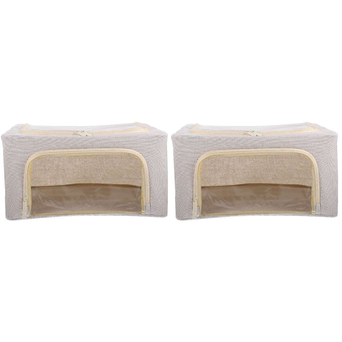 Large Transparent Window Sweater Storage Bags Moth Proof Bins Toy