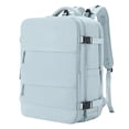 thumbnail image 1 of Large Travel Backpack Carry On for Women Men, Waterproof Gym Backpack with Laptop Compartment, Travel Rucksack(Sky Blue-1,40x25x20cm), 1 of 5