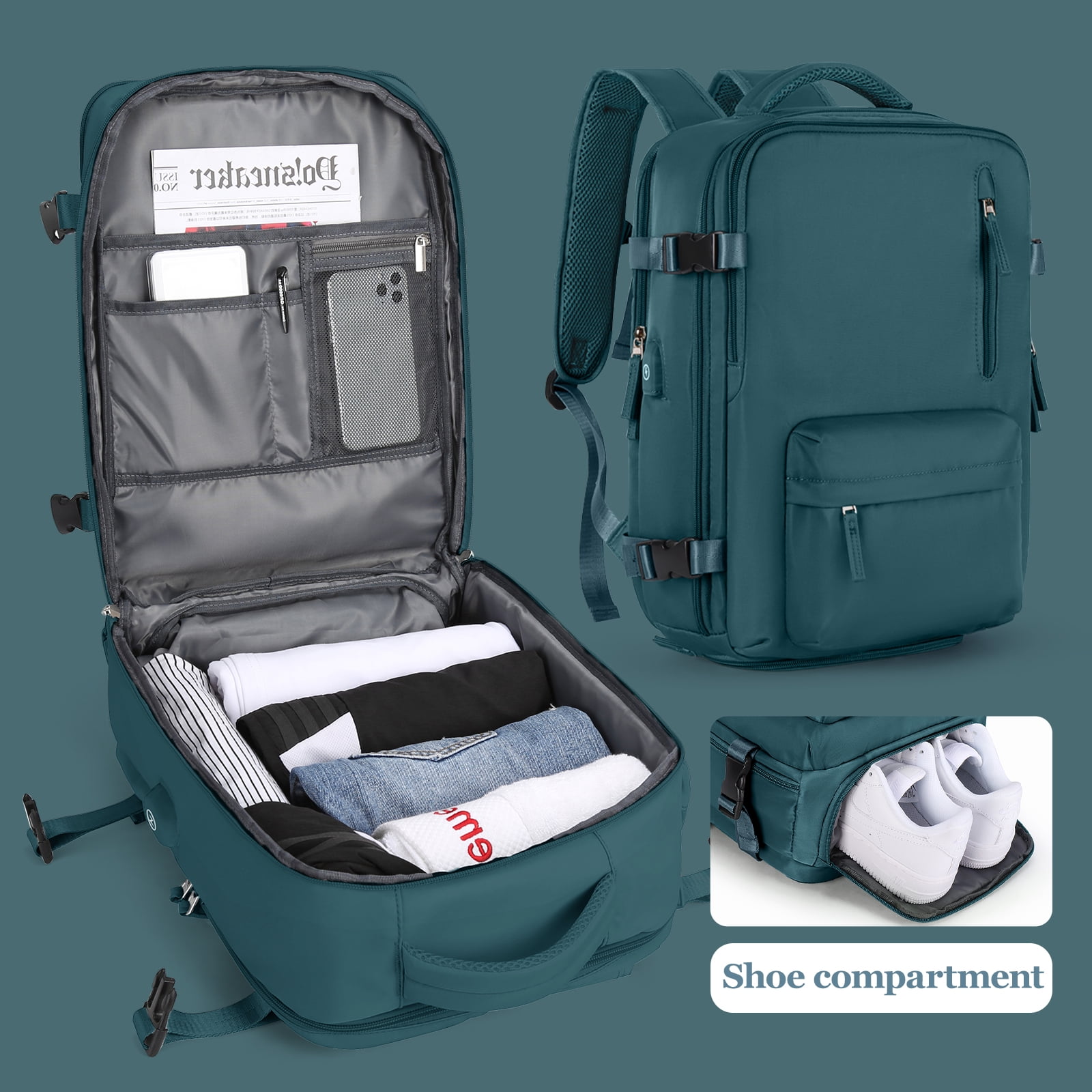 Large Travel Backpack Women, Carry On Backpack,Hiking Backpack