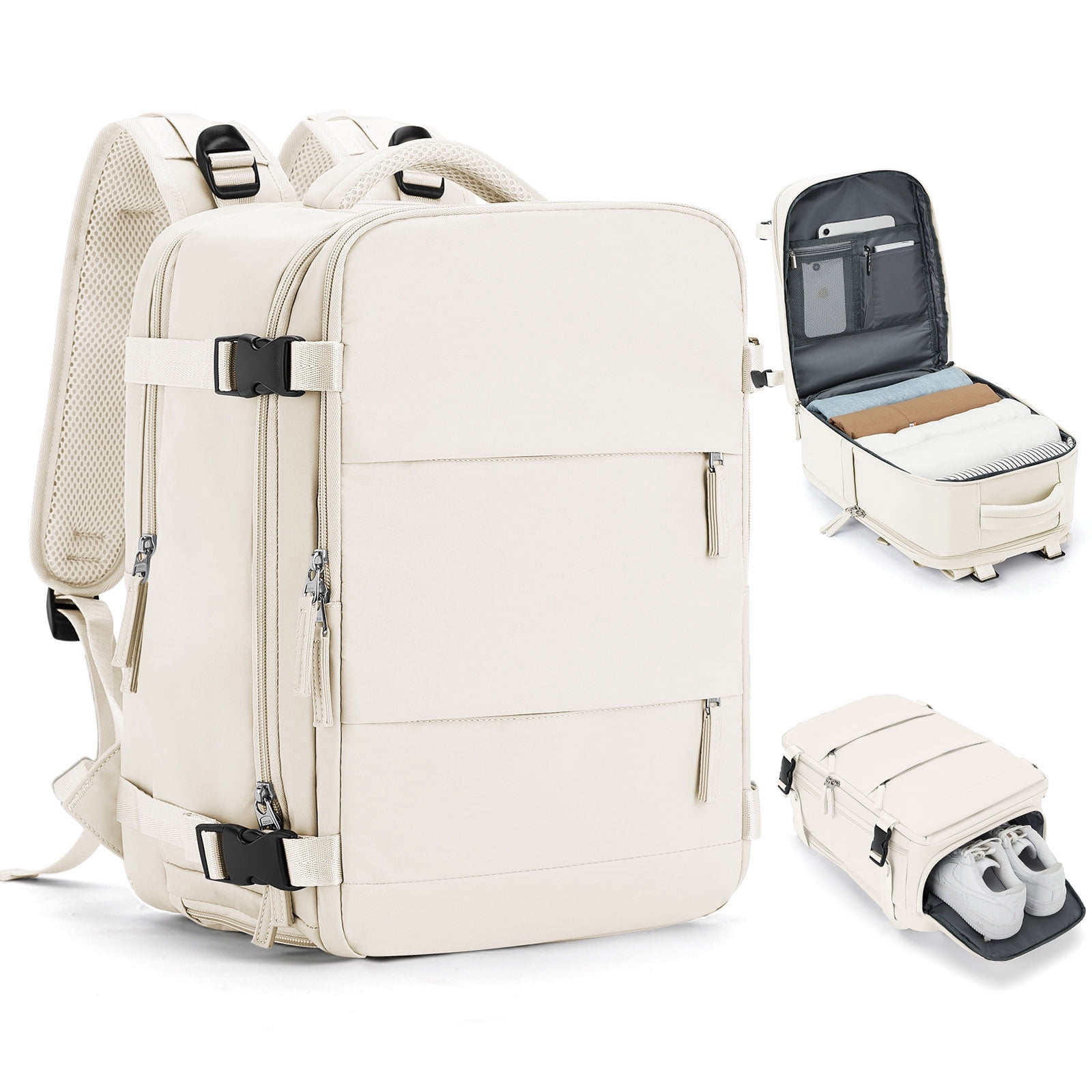 airplane travel travel backpack for women Airline Approved Carry on Backpack for Airplanes Mochila De Viaje Personal Item Bag Spirit Airlines Personal Item Bag 18x14x8 Backpack for Traveling on This travel backpack is equipped with a trolley strap to make your traveling easier and less burdensome Atlas 25L Black Carry-On Travel