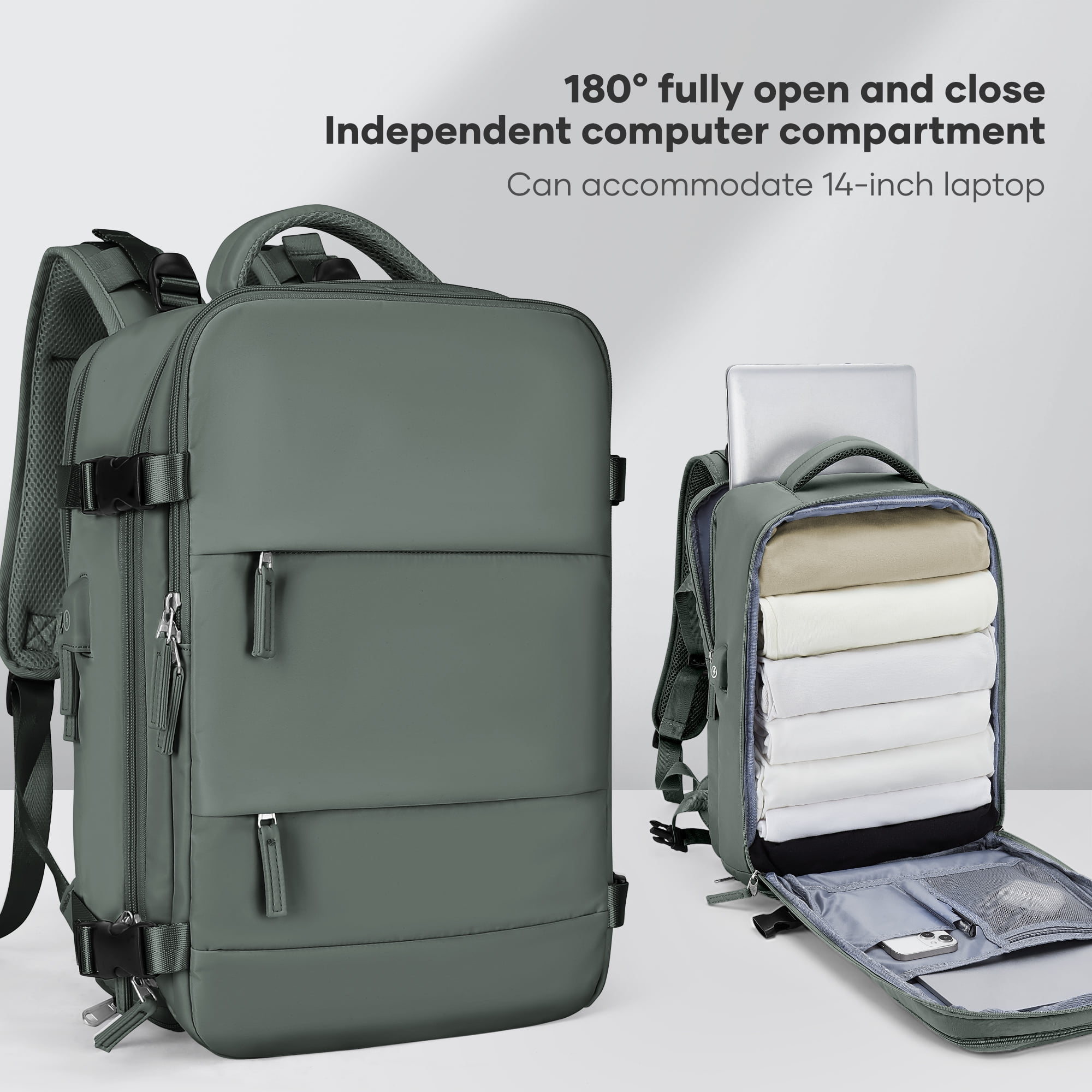 Large Travel Backpack Women, Men Carry On Backpack,Hiking Backpack