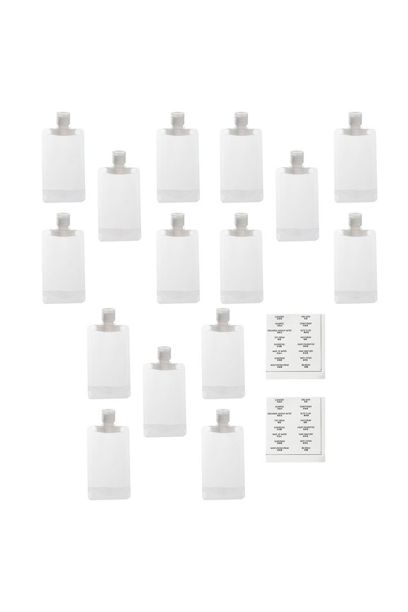 Small Containers For Lotion Samples Lotion Sample Bag Transparent 17 6.5x3.1in