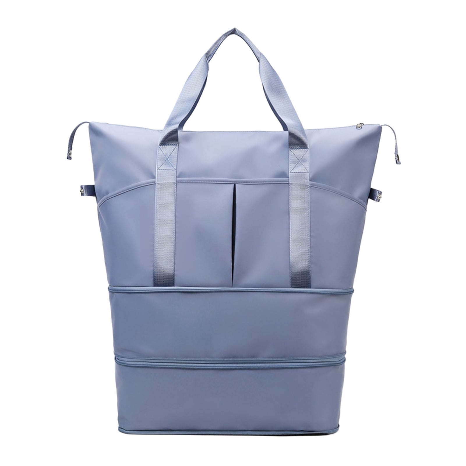 Large Travel Tote Bag, Expandable Gym Tote Bag,Carry On Overnight Bags For Women With Trolley Sleeve Wet Pocket,travel Duffel BagsTravel