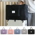 thumbnail image 1 of Large Travel Tote Bag for Women, Expandable Carry On Gym Duffel with Trolley Sleeve and Wet Pocket, Lightweight Overnight Weekender Bag, 1 of 6