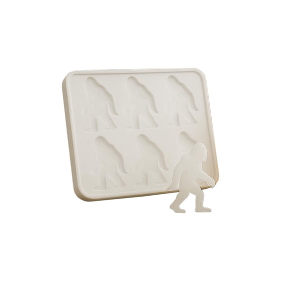 Large Tray Lattice Mold, Flexible Silicone Ice Grid, Easy-Release Large Square Ice Maker for Drinks Whiskey Cocktail Bar