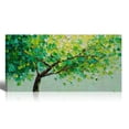 thumbnail image 1 of Large Tree of Life Canvas Wall Art, Abstract Canvas Prints Landscape Paintings, Oversized Pictures Artwork Nature Wall Decor for Living Room Bedroom Office, 1 of 7