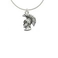 thumbnail image 1 of Large Trojan - Mascot Charm Necklace, 18"+2" Extender, 1 of 1