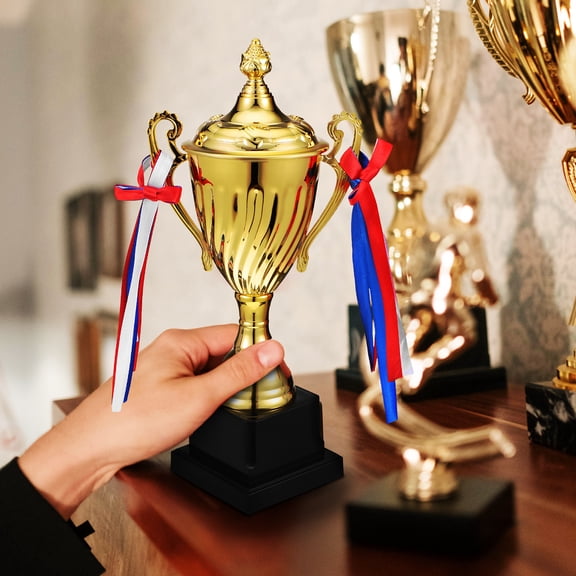 Clispeed Participation Trophy Metal Trophy Cup Multi Elegant 1Set